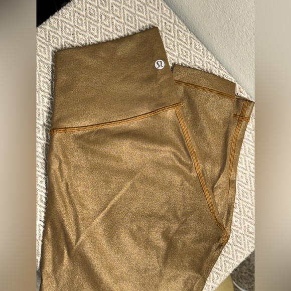 Lululemon Wunder Under High-Rise leggings - matte gold - Picture 12 of 12
